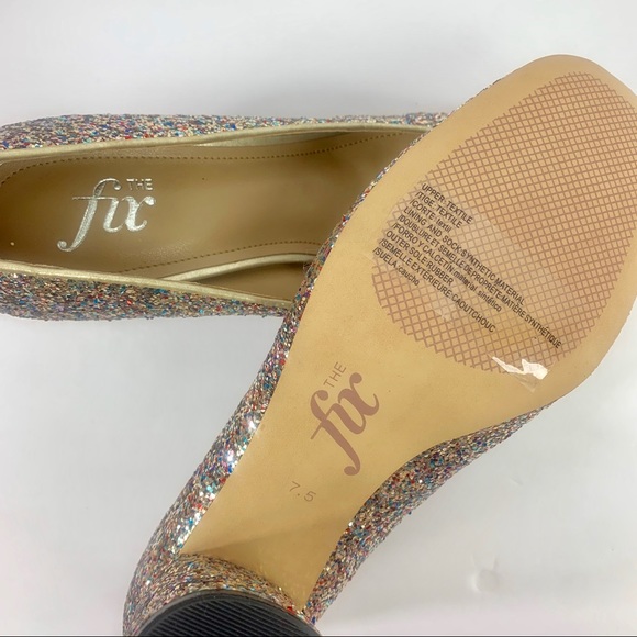 The Fix ,Margot /Multicolor Ankle Strap Block Heel - Picture 7 of 8